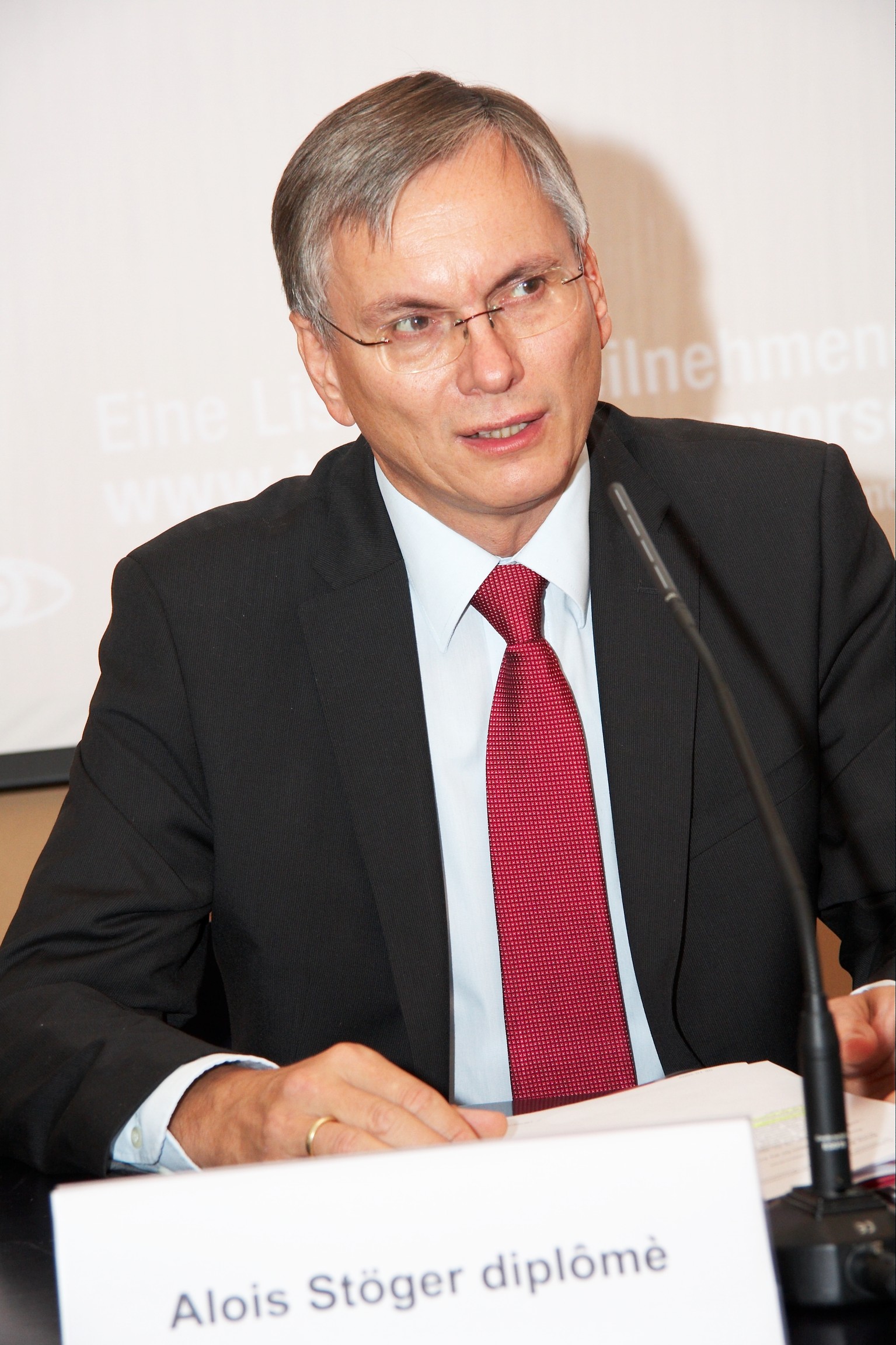 SPÖ Gesundheitsminister Alois Stöger<BR> Foto: Thomas Preiss